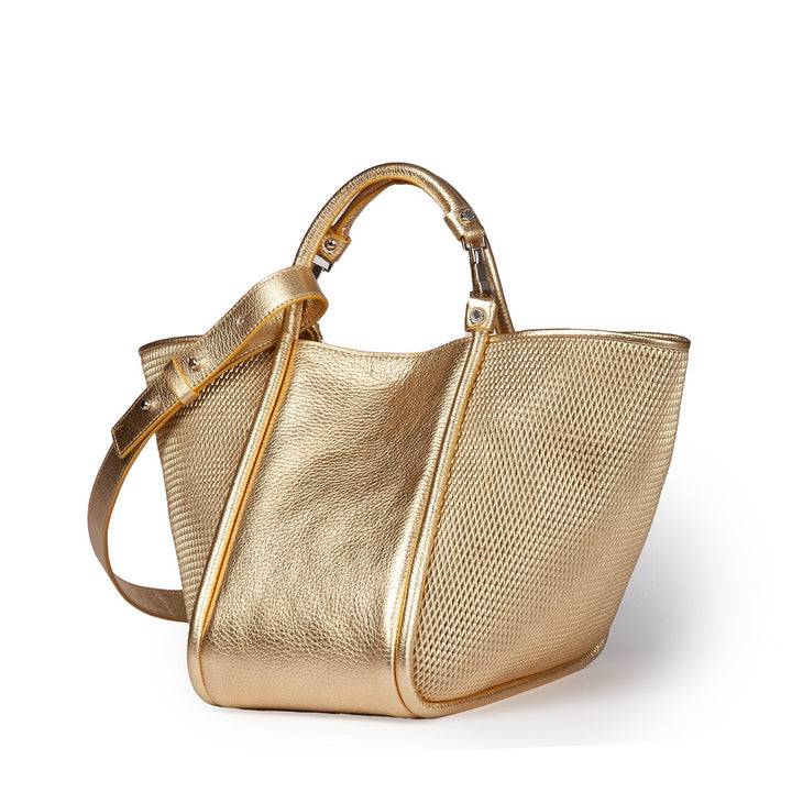 Roberta Gandolfi Yuma small 3 in 1 borsa a mano in pelle trasformabile con tracolla staccabile Grandi sconti