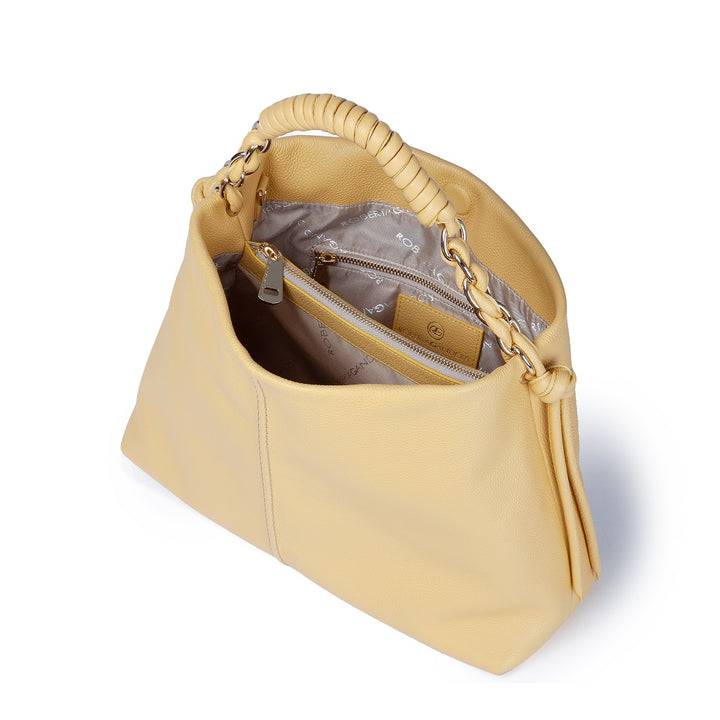 Roberta Gandolfi Amina large borsa a mano in pelle con manico tubolare fasciato e tracolla staccabile Super Saving Price