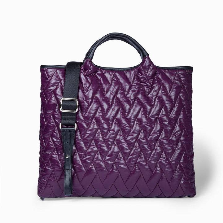 Roberta Gandolfi Joy Puffy borsa trasformabile 5 modelli in 1 in tessuto antigoccia finiture in pelle di vitello e tracolla staccabile Discount Store per i nuovi prodotti