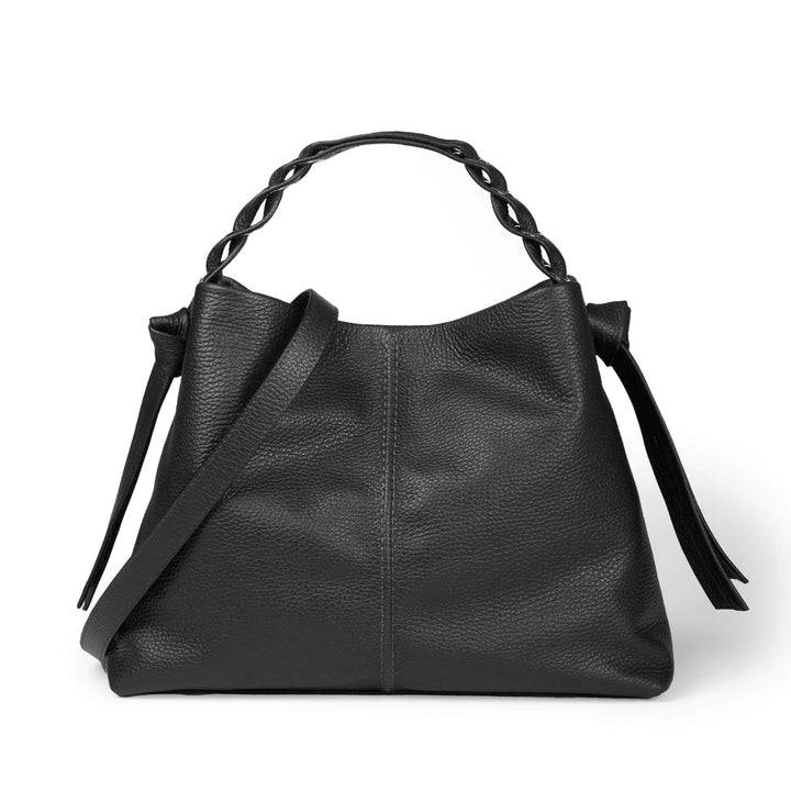 Roberta Gandolfi Asia Large borsa a mano in pelle con tracolla staccabile