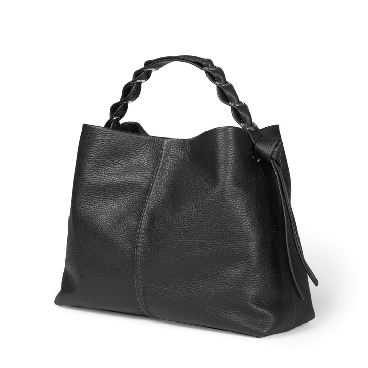 Roberta Gandolfi Asia Large borsa a mano in pelle con tracolla staccabile Super sconto