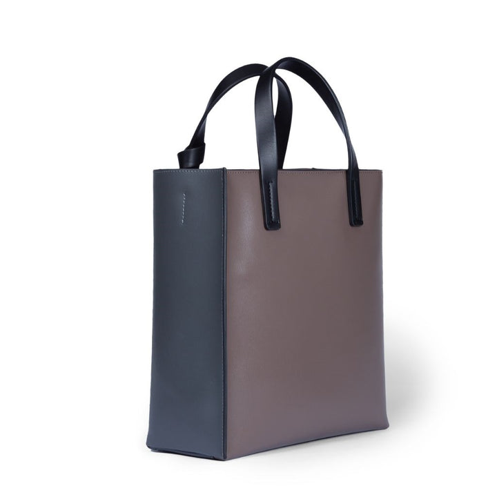 Roberta Gandolfi Arianna Tote borsa in pelle bicolor con tracolla staccabile In vendita