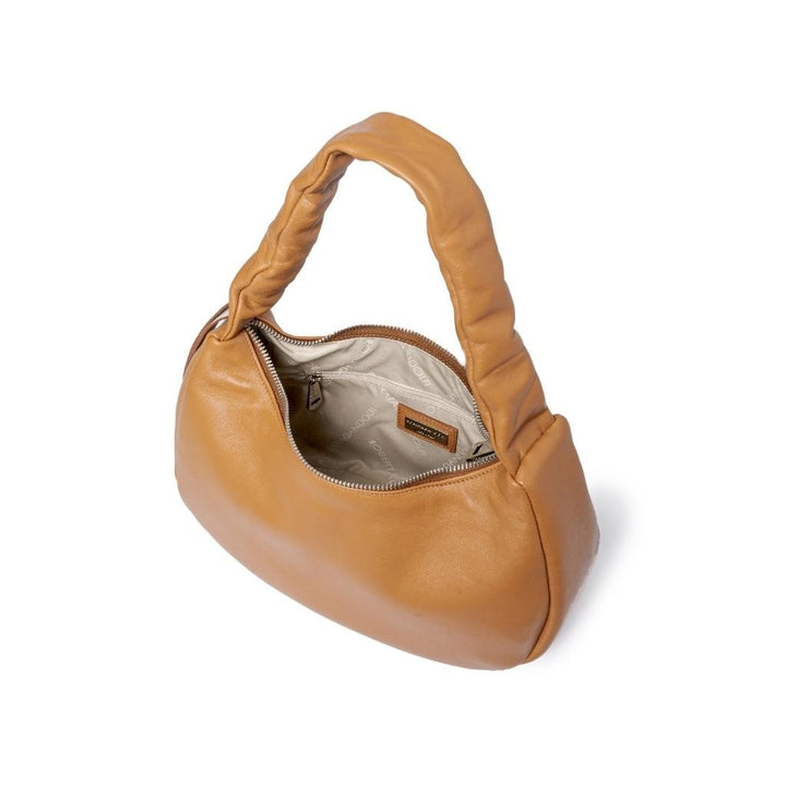 Roberta Gandolfi Azzurra Hobo small in morbida pelle nappa con manico arricciato regolabile Consegna Veloce
