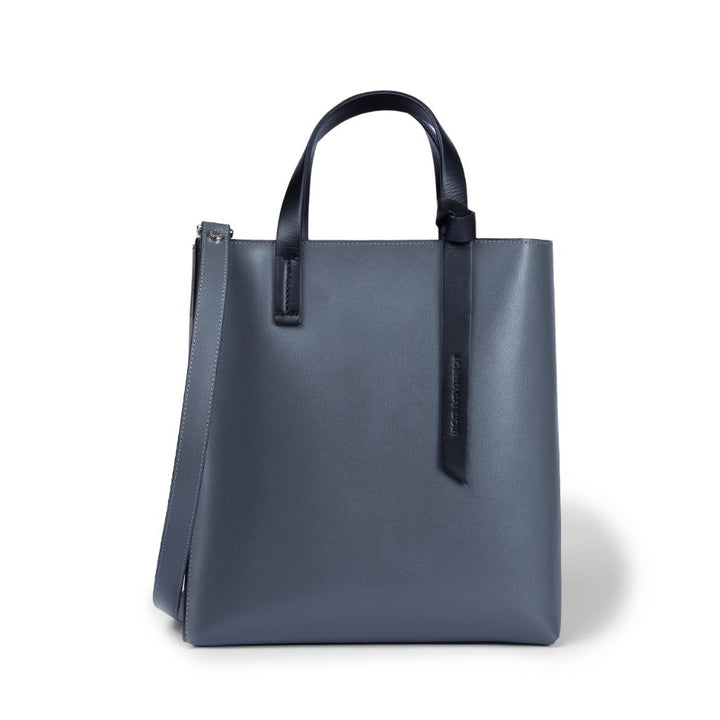 Roberta Gandolfi Arianna Tote borsa in pelle bicolor con tracolla staccabile