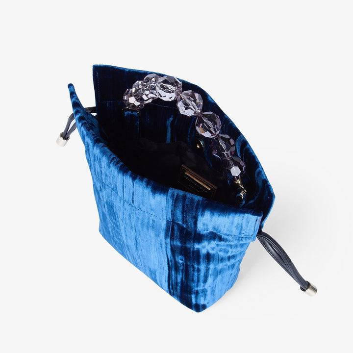 Roberta Gandolfi Sirenetta Tulip Velluto Plissè e manico gioiello Fino al 60% di sconto