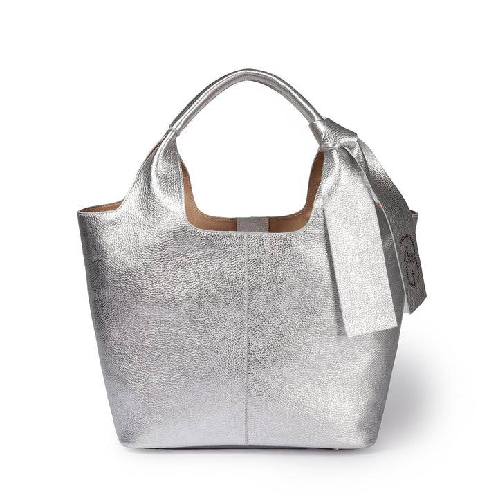 Roberta Gandolfi Maia Tote borsa hobo in pelle martellata Offerta