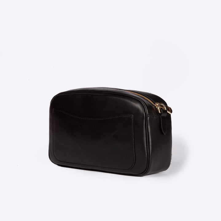 Roberta Gandolfi Dafne pony camera in pelle stampa animalier con tracolla staccabile Fino al 60% di sconto