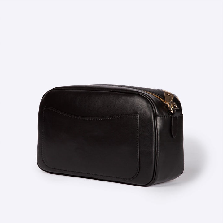 Roberta Gandolfi Dafne pony camera in pelle stampa animalier con tracolla staccabile Fino al 65% di sconto