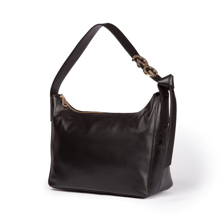Roberta Gandolfi Dafne hobo in morbida pelle di vitello Sostegno trimestrale