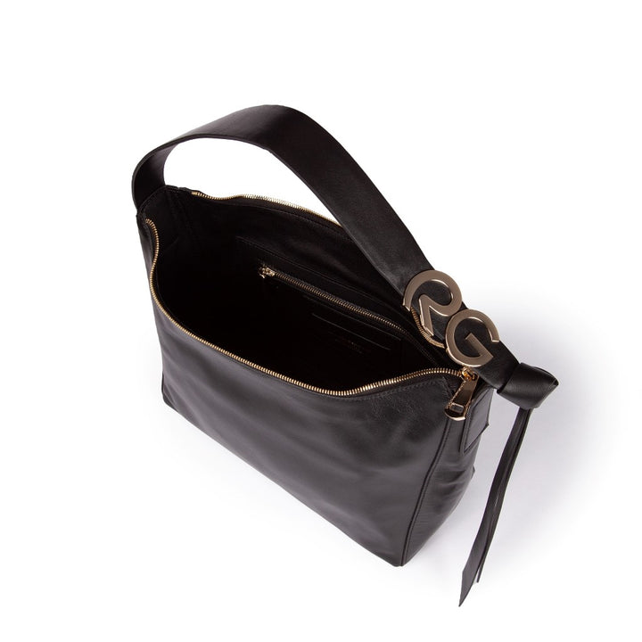 Roberta Gandolfi Dafne hobo in morbida pelle di vitello Sostegno trimestrale