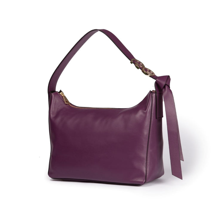 Roberta Gandolfi Dafne hobo in morbida pelle di vitello Fino al 55% di sconto