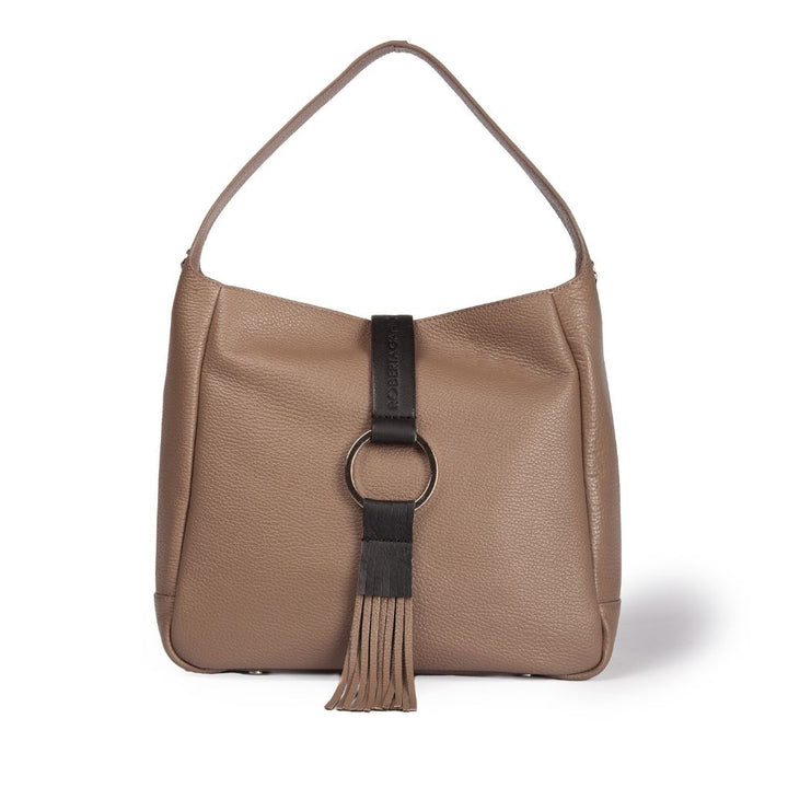 Roberta Gandolfi Samanta hobo midi borsa a spalla in pelle con tramezza interna