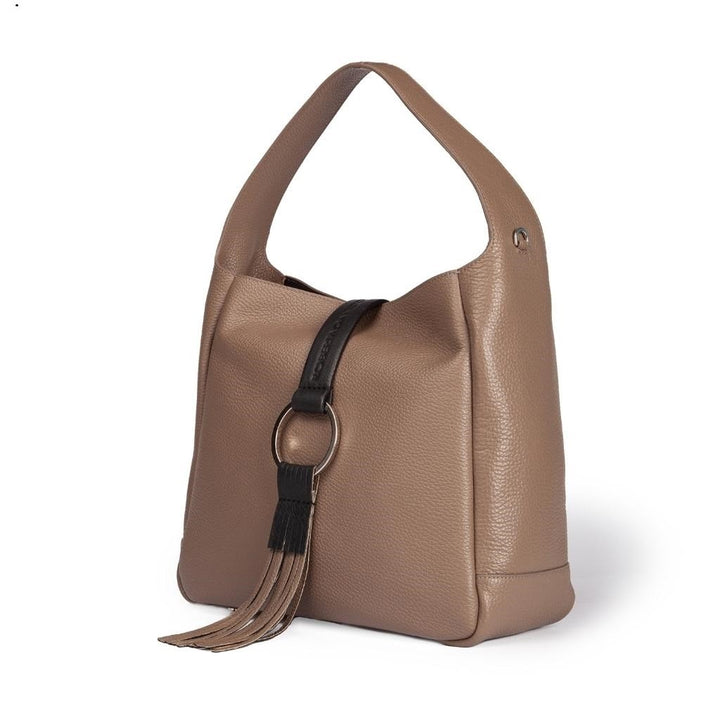 Roberta Gandolfi Samanta hobo midi borsa a spalla in pelle con tramezza interna Enormi sconti