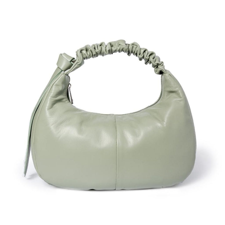 Roberta Gandolfi Azzura Hobo medium in morbida pelle nappa con manico arricciato regolabile
