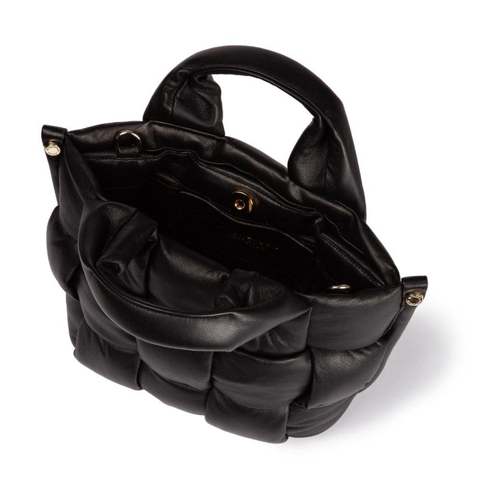 Roberta Gandolfi Greta Mini Nappa borsa in soffice pelle di agnello imbottita ed intrecciata a mano Promozione Limitata