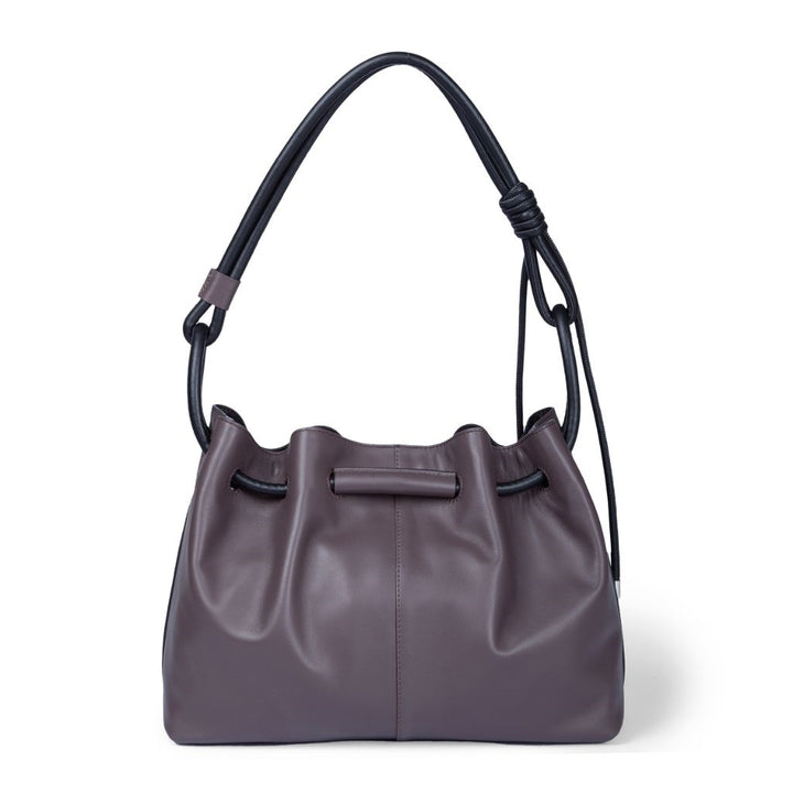Roberta Gandolfi Gisella medium borsa con doppia portabilità mano o spalla in morbido vitello Sconto