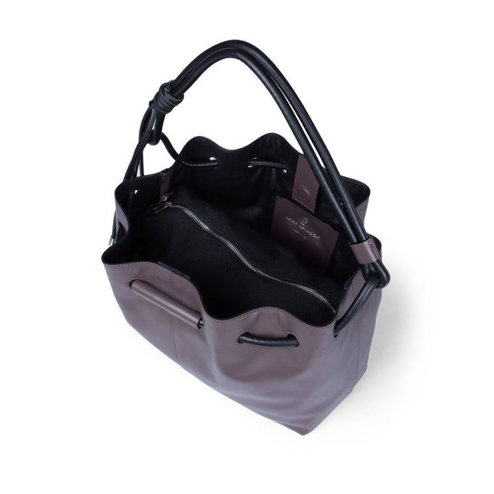 Roberta Gandolfi Gisella medium borsa con doppia portabilità mano o spalla in morbido vitello Sconto