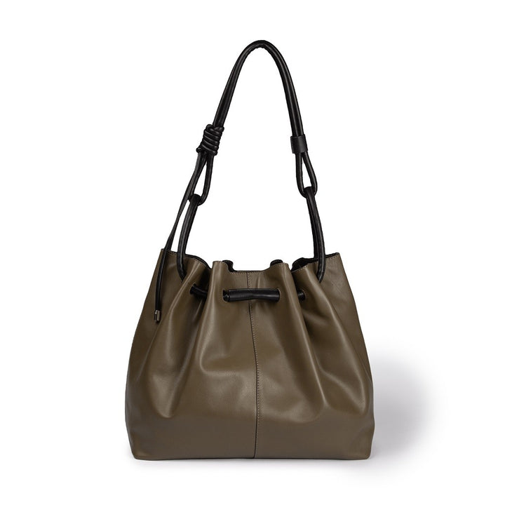 Roberta Gandolfi Gisella Large borsa con doppia portabilità mano o spalla in morbido vitello Outlet