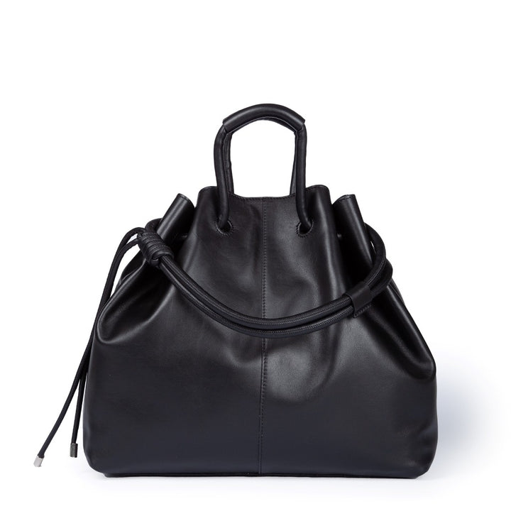 Roberta Gandolfi Gisella Large borsa con doppia portabilità mano o spalla in morbido vitello Saldi
