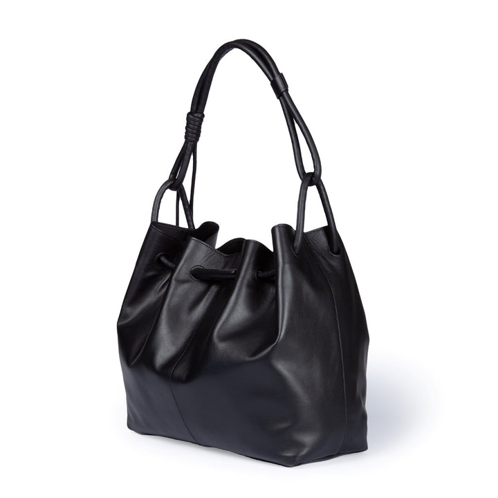 Roberta Gandolfi Gisella Large borsa con doppia portabilità mano o spalla in morbido vitello Saldi