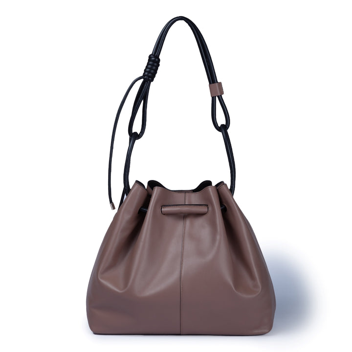 Roberta Gandolfi Gisella Large borsa con doppia portabilità mano o spalla in morbido vitello Offerte