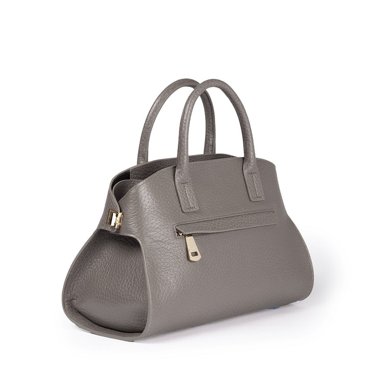 Roberta Gandolfi Elodie bowling small borsa a mano in pelle con tracolla staccabile e regolabile Black Friday