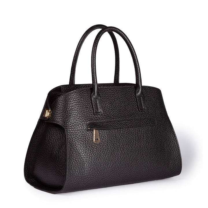 Roberta Gandolfi Elodie bowling medium borsa a mano in pelle con tracolla staccabile e regolabile Cyber Monday