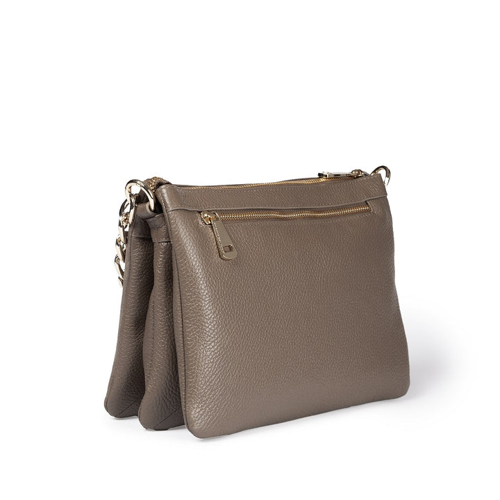 Roberta Gandolfi Alice small borsa in camoscio e pelle martellata con tracolla regolabile e staccabile Discount Store per i nuovi prodotti