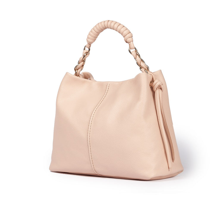 Roberta Gandolfi Amina large borsa a mano in pelle con manico tubolare fasciato e tracolla staccabile Moda