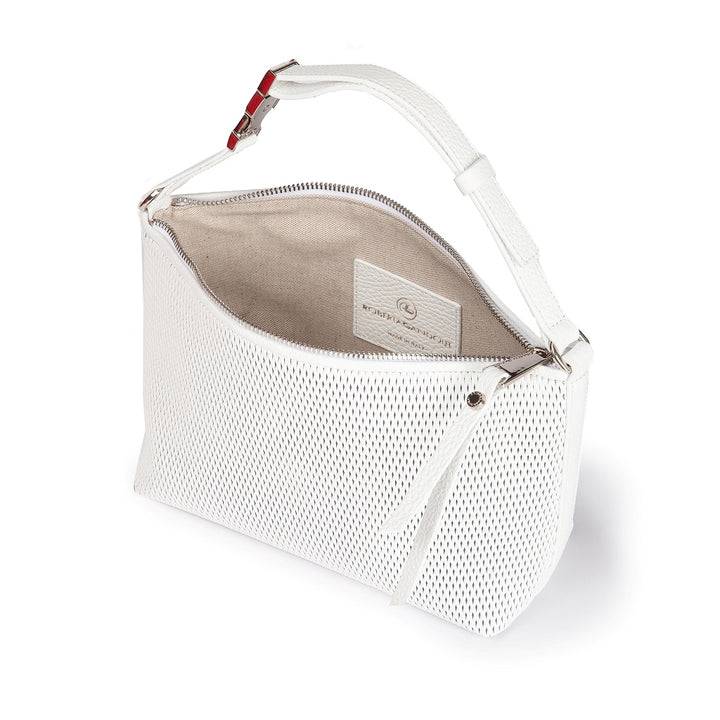 Roberta Gandolfi Yuma baguette in pelle con spallaccio regolabile Fino al 65% di sconto
