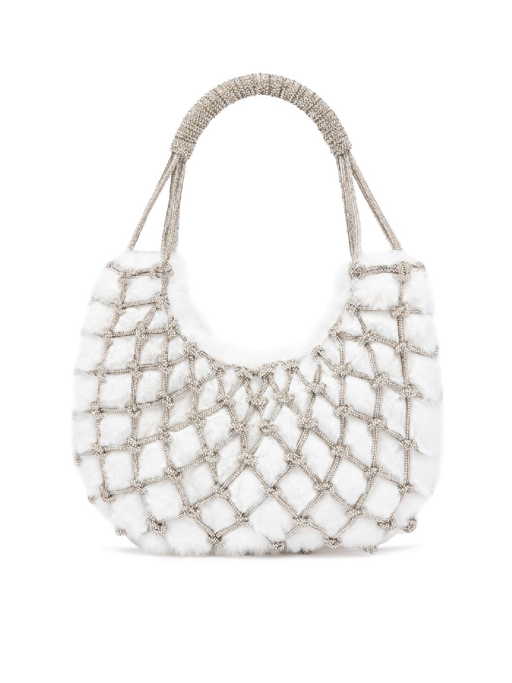 Rosantica Nodi Fluffy White In Saldo
