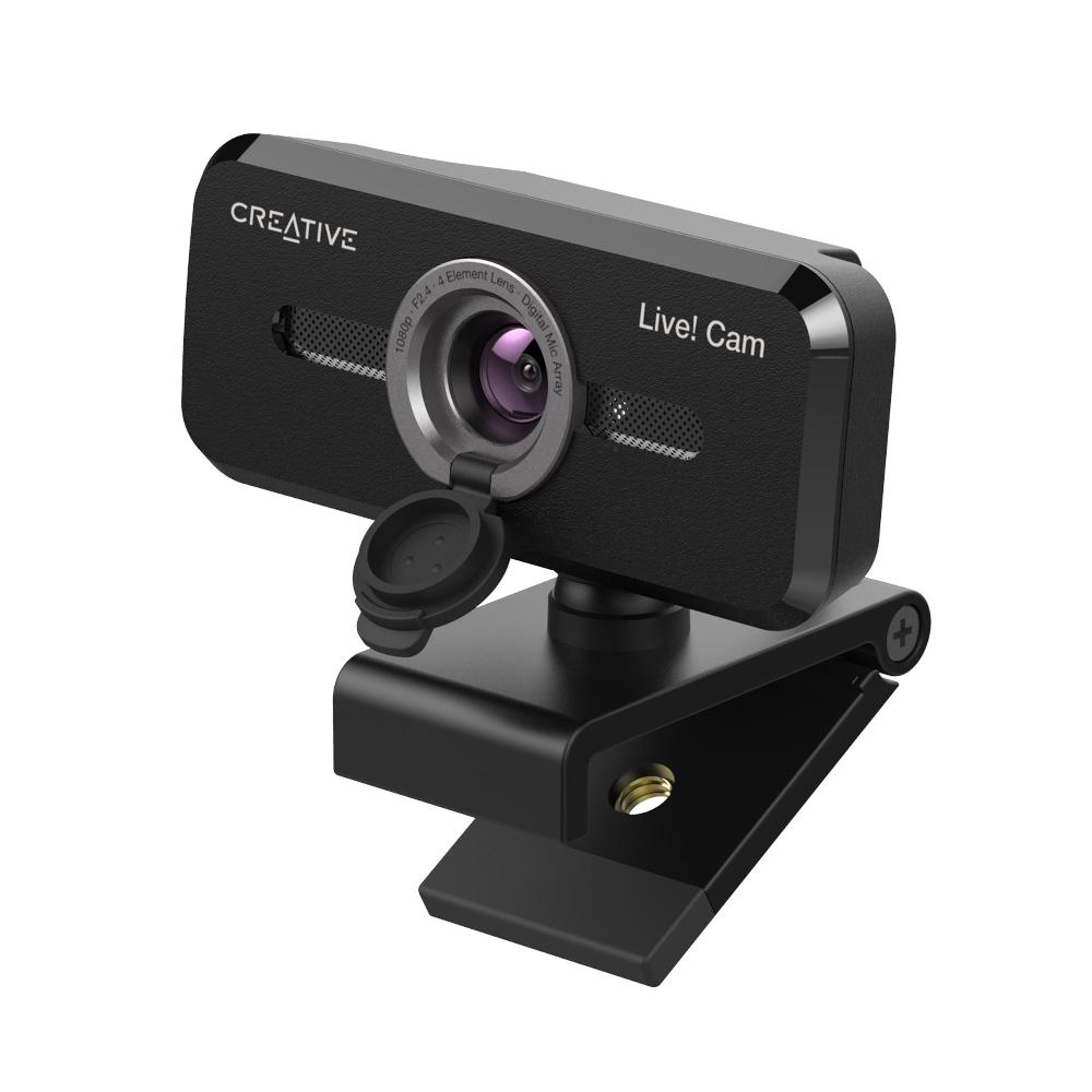 Creative Live Cam Sync 1080p V2 Webcam full HD con disattivazione automatica del microfono e cancellazione del rumore per le videochiamate Offerta speciale della fabbrica
