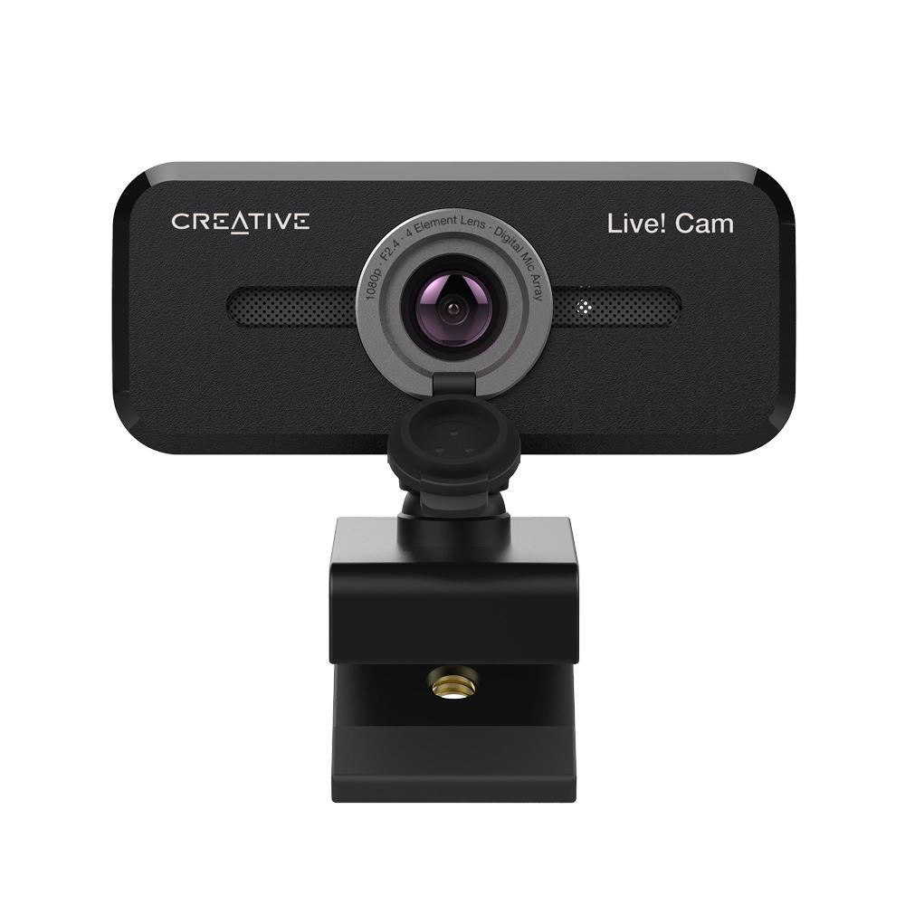 Creative Live Cam Sync 1080p V2 Webcam full HD con disattivazione automatica del microfono e cancellazione del rumore per le videochiamate Offerta speciale della fabbrica