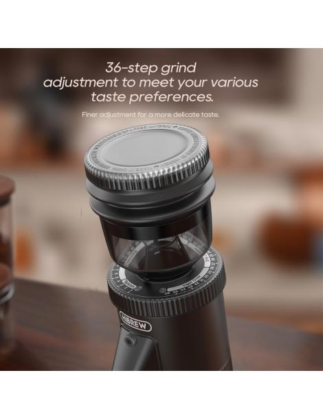 HiBREW G5 Macinacaffè elettrico macinatura a 36 ingranaggi regolabile per Espresso/Turco/Pour Over/Mocca/Drip C Offerta