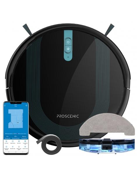 Proscenic 850T Robot Aspirapolvere e Lavapavimenti aspirazione 3000Pa - Nero Online