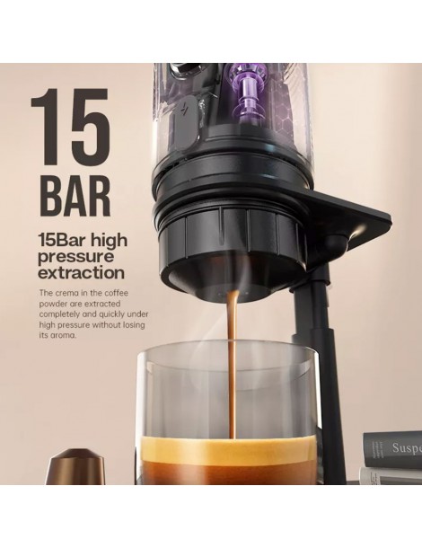 HiBREW H4A 80W Macchina da caffè portatile per auto con supporto Outlet