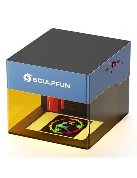 SCULPFUN iCube Pro 5W Incisore laser spot laser 0 06 mm velocità di incisione 10000 mm/min scheda madre 32 bit Offerta per la Festa della Mamma