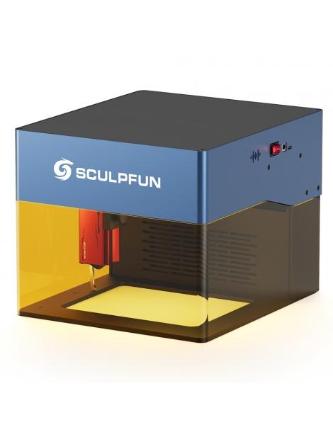 SCULPFUN iCube Pro 5W Incisore laser spot laser 0 06 mm velocità di incisione 10000 mm/min scheda madre 32 bit Offerta per la Festa della Mamma