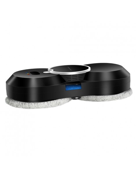 Liectroux HCR-10 Robot lavavetri serbatoio dell'acqua da 30 ml ultrasottile da 6 8 cm 2800 Pa - Nero Italia