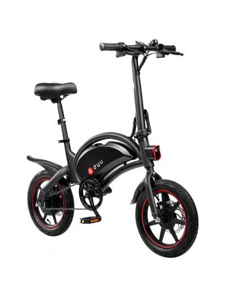 DYU D3F Con Pedale Ciclomotore Elettrico Pieghevole -10AH Batteria al Litio Offerta