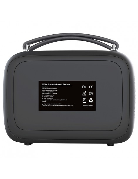 OUKITEL P501 505Wh / 500W Generatore Portatile per Viaggi in Campeggio – Arancione Economico