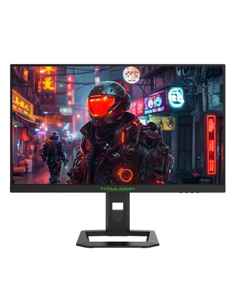 TITAN ARMY P2710S Monitor da gioco 27 pollici 2K QHD 240Hz con supporto rotante 1ms GTG HDR400 Adaptive-sync Duty-free