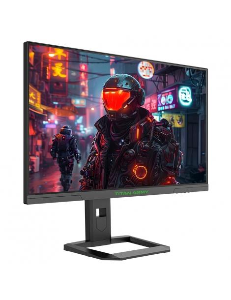 TITAN ARMY P2710S Monitor da gioco 27 pollici 2K QHD 240Hz con supporto rotante 1ms GTG HDR400 Adaptive-sync Duty-free