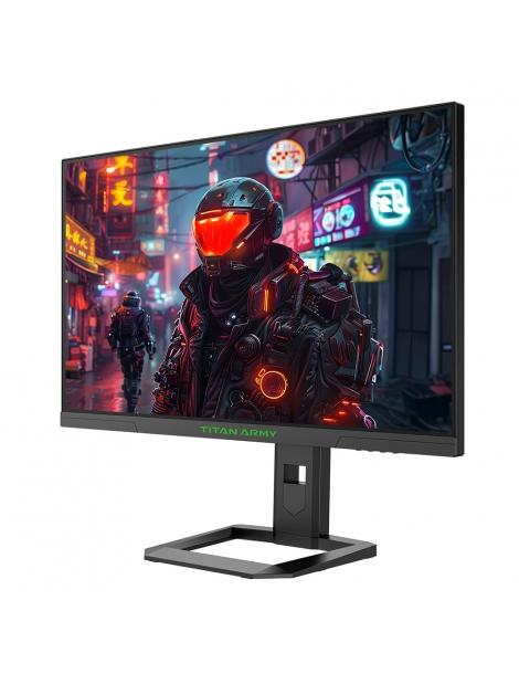 TITAN ARMY P2710S Monitor da gioco 27 pollici 2K QHD 240Hz con supporto rotante 1ms GTG HDR400 Adaptive-sync Duty-free