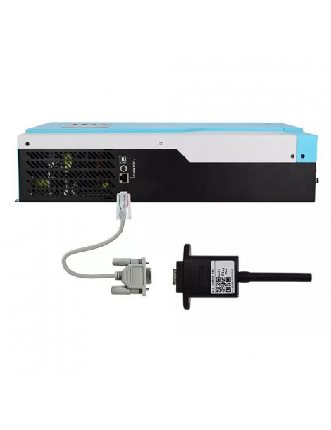 DAXTROMN Inverter Solare Off Grid da 3 5KW Caricatore MPPT da 24V DC 100A Sinusoidale Puro con Ingresso PV 450VDC e WiFi Pezzi Unici