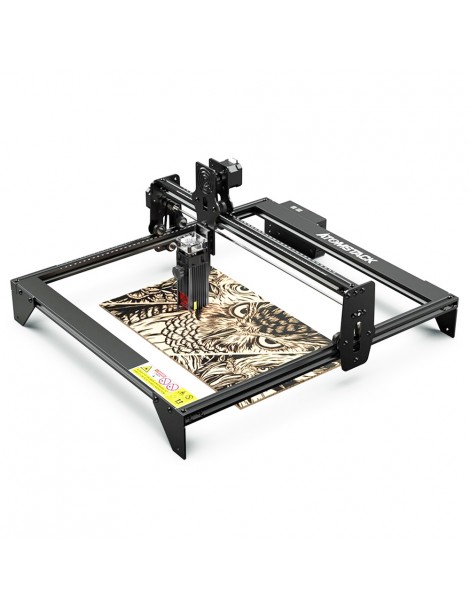 Macchina Per Incisione Laser ATOMSTACK A5 M40 40W Alta Precisione Area Di Incisione 410X400mm Spot Laser Compresso 0 08mm Offerta
