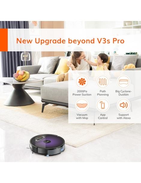 ILIFE V3s Max Robot Aspirapolvere aspirazione 2000Pa pianificazione del percorso con giroscopio Offerta esclusiva