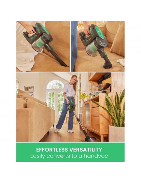 Vactidy V8 Handheld Cordless Vacuum Cleaner 20KPa Suction LED Electric Brush Head Detachable Battery 35min Runtime Offerta Giorno del Papà