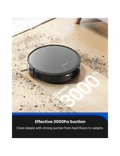 Proscenic X1 Aspirapolvere Robot con Base Auto-vuotante Aspirazione da 3000Pa tampone vibrante vibra 3000 volte al minuto Offerta San Valentino