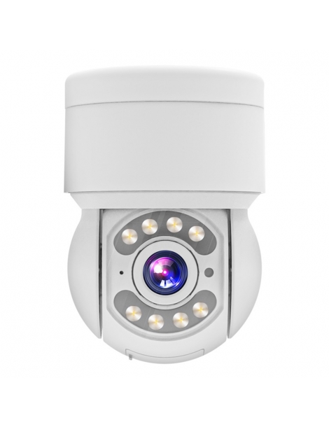 2 Pezzi TALLPOWER C48 Telecamera WiFi per esterni HD 2K 4MP visione notturna inclinazione panoramica a 360° Offerta settimanale